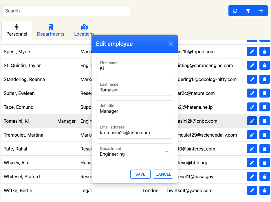 Company directory project image 2